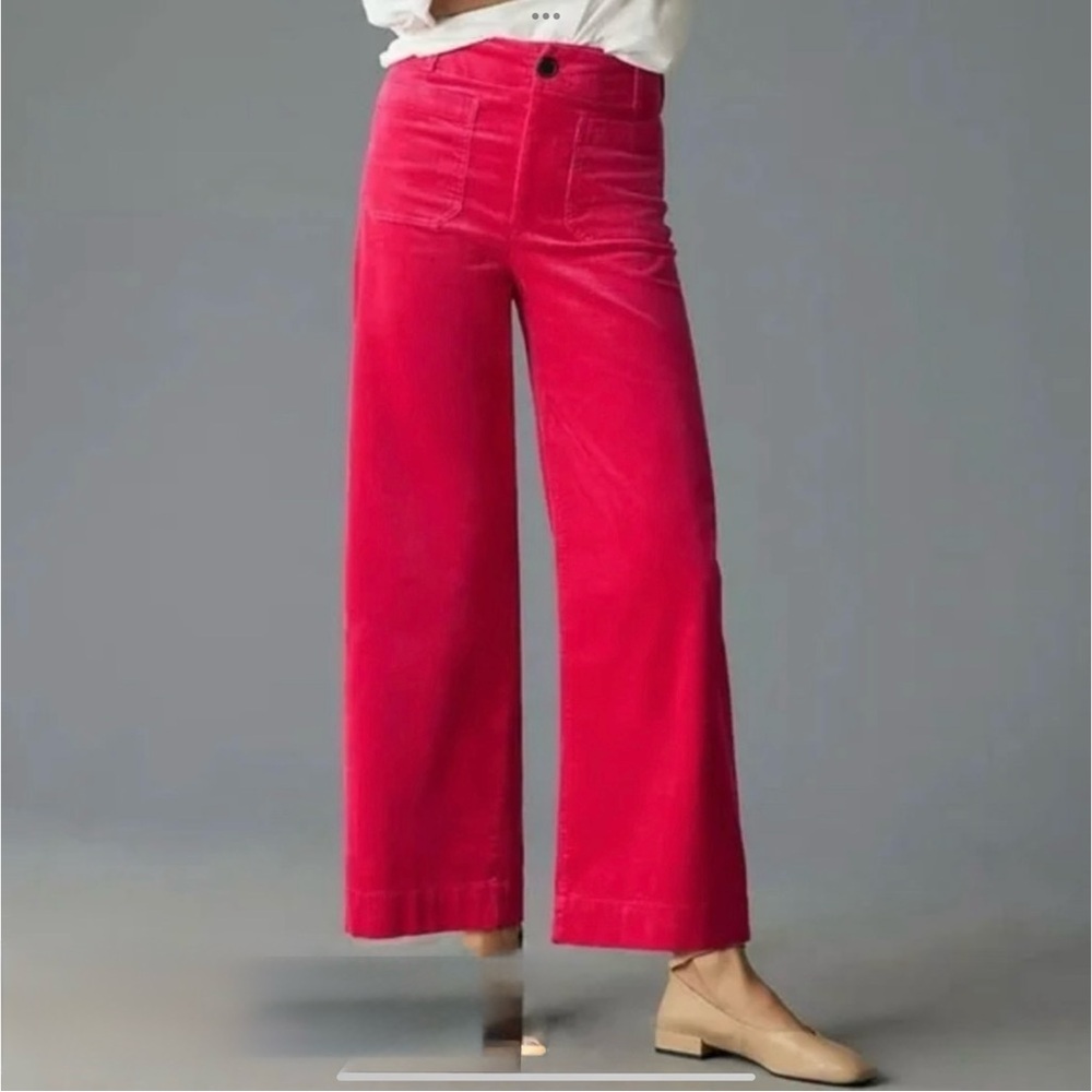 Anthropologie Colette Corduroy Pants Color indigo
